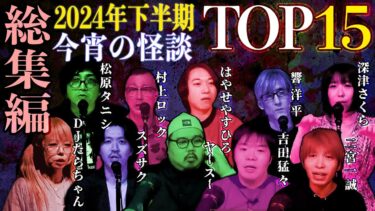 【スリラーナイト】【怪談まとめ】2024下半期再生回数TOP15【字幕あり】【スリラーナイト】