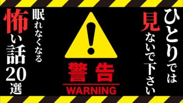 【ゆっくりオカルトQ】【怖い話総集編】[閲覧注意] 苦手な方は絶対に見ないでください…2chの怖い話 厳選20話【ゆっくり怪談】