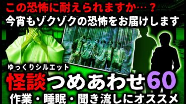 【ゆっくりシルエット】【怖い話】怖すぎてごめんなさい…怖い話つめあわせパート60【ゆっくり】