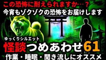 【ゆっくりシルエット】【怖い話】怖すぎてごめんなさい…怖い話つめあわせパート61【ゆっくり】