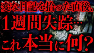 【進化したまーくん】【マジで謎すぎる話まとめ44】変な日記を拾った直後に失踪→意味不明な体験をして7日後に帰還した…【2ch怖いスレ】【ゆっくり解説】