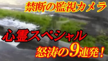 【ホラーチャンネル】【期間限定配信】禁断の監視カメラ心霊スペシャル！怒涛の9連発！