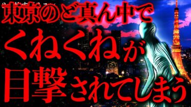 【進化したまーくん】【マジで怖い話まとめ151】2chで伝説になった怪異「くねくね」が東京のど真ん中で目撃されてしまう…【2ch怖いスレ】【ゆっくり解説】