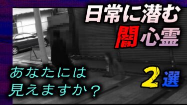 【ホラーチャンネル】【恐怖厳選】日常に潜む闇心霊２選！あなたには見えますか！？