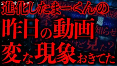 【進化したまーくん】【マジで怖い話まとめ157】3月5日に当チャンネルで公開した動画の奇妙な現象について【2ch怖いスレ】【ゆっくり解説】