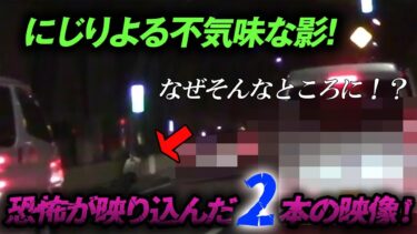 【ホラーチャンネル】【心霊映像】にじりよる不気味な影！恐怖が映り込んだ２本の映像！