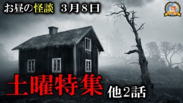 【怪談YouTuberルルナル】土曜特集 【作業用BGM/怖い話】 お昼の怪談3月8日 【怪談,睡眠用,作業用,朗読つめあわせ,オカルト,ホラー,都市伝説】